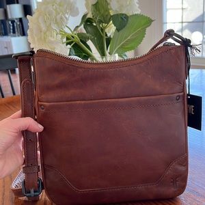 Frye Crossbody bag, Melissa Swing Pack in Congnac